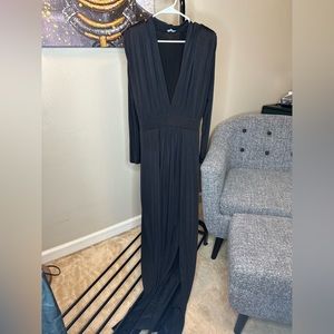 Womens Sexy Formal Dress Low Cut